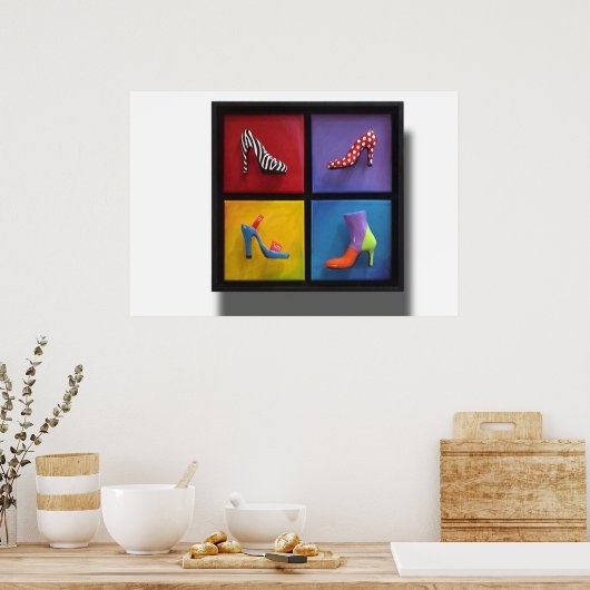 POSTER CHAUSSURES (Cuisine)