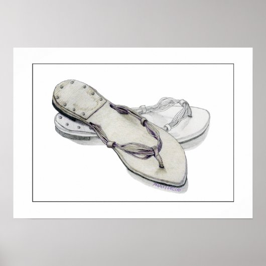 Poster Chaussures (Devant)