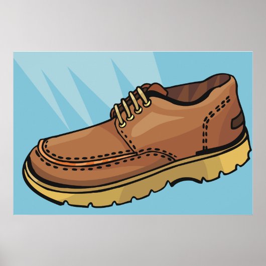 Poster Chaussures Brown (Devant)