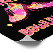 Poster Chaussures de bowling drôles de princesse pour qui (Coin)