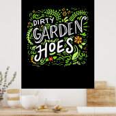 Poster Chaussures de jardin sales (Cuisine)
