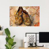 Poster Chaussures de Van Gogh Peinture Art (Bureau à domicile)