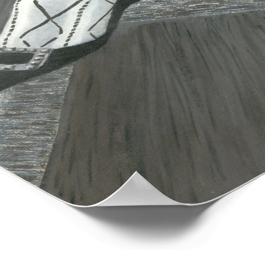 Poster Chaussures d'entrevue (Coin)