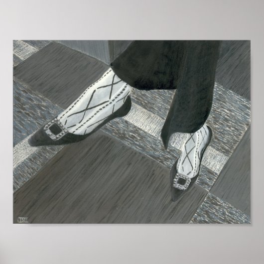 Poster Chaussures d'entrevue (Devant)