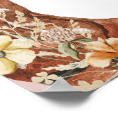 Poster Chaussures Florales Rustiques et Brunch pour Enter (Coin)