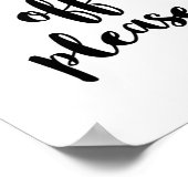 Poster Chaussures Hors Impression, S'Il Vous Plaît Enleve (Coin)