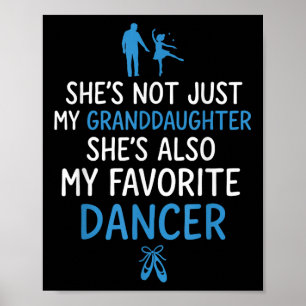 Poster Chaussures Pas Seulement Ma Petite-Fille Chaussure