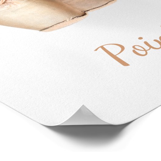 Poster Chaussures Pointe (Coin)