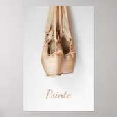 Poster Chaussures Pointe (Devant)