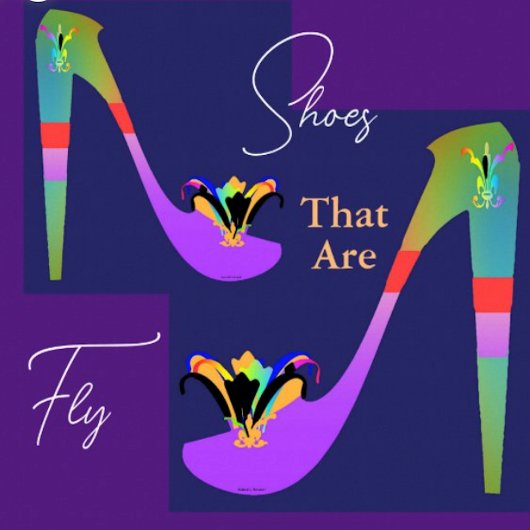 Poster Chaussures qui sont volées