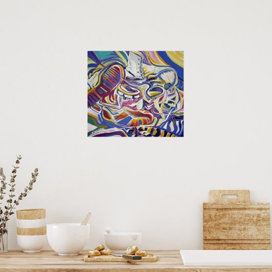 Poster Chaussures simples (Cuisine)