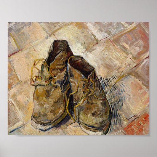 Poster Chaussures | Vincent van Gogh (Devant)