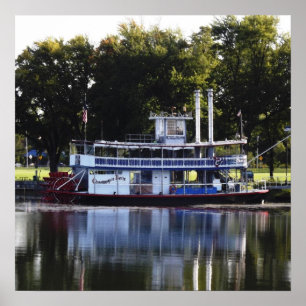Poster Chautauqua Belle sur le lac Chautauqua