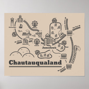 Poster Chautauqualand (11 x 14)