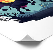 Poster Chauve-souris à minuit (Coin)