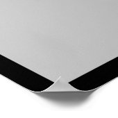 Poster Chauve-souris vintage d'Halloween orange lune (Coin)