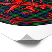 Poster Cheape de Torosay Tartan Scottish Plaid (Coin)