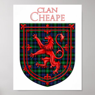 Poster Cheape de Torosay Tartan Scottish Plaid