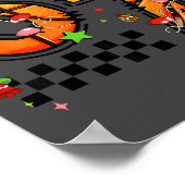 Poster Checkered 67 Basketball Santa Hat Christmas Six Se (Coin)