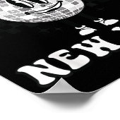 Poster Checkered Happy New Year 2026 Disco Ball New Year  (Coin)