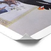 Poster Checking on the Neighbors - collage art (Coin)