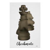Poster Checkmate (Devant)