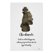Poster Checkmate Perfect Poster (Voorkant)