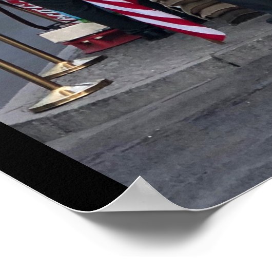 Poster Checkpoint Charlie Berlin | Version couleur (Coin)