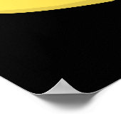 Poster Cheddar Ensemble Funny Food Pun Dark BG (Coin)