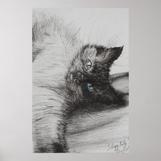 Poster Cheeky Baby (Devant)