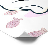 Poster Cheeky Kawaii Style Kitten (Coin)