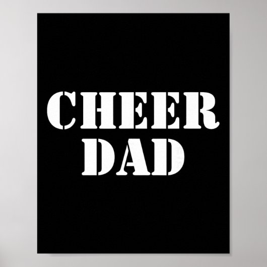 Poster Cheer Dad Cheerleading _5 (Devant)