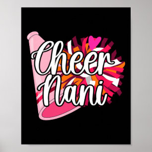 Poster Cheer Nani d'une meneuse de claque Nani Cheerleadi