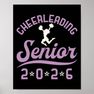 Poster Cheerleading Classe Terminale De 2026 Cheer Remise