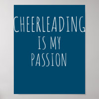 Cheerled Est Ma Passion Drôle Pom-pom girl