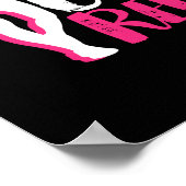 Poster Cheerled Pom-pom girl Live Love Cheer Répéter (Coin)