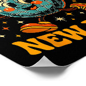 Poster Cheers To The New Year 2026 Retro Party Gift  (Coin)