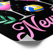 Poster Cheers To The New Year Champagne Gl &amp; Volleyba (Coin)