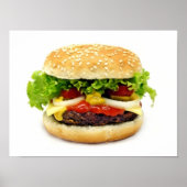 Poster Cheeseburger (Devant)