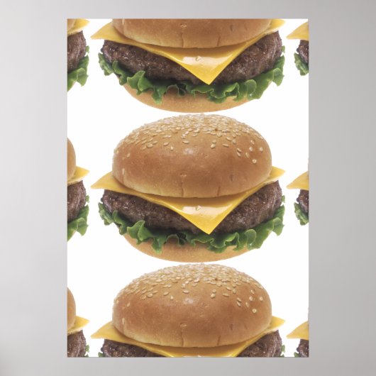 Poster Cheeseburger (Devant)
