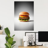 Poster Cheeseburger brillant (Bureau à domicile)