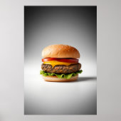 Poster Cheeseburger brillant (Devant)