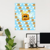 Poster Cheeseburger Heaven (Bureau à domicile)