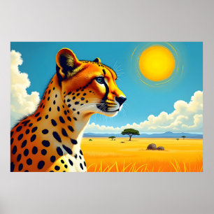 Poster Cheetah