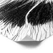 Poster Cheetah Animal Wild Nature Illustration Line Epic (Coin)