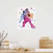 Poster Cheetah filles 2000s nostalgie raven symone (Cuisine)