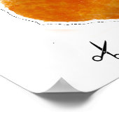 Poster Cheeto Trump Masque Halloween (Coin)