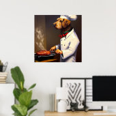 Poster Chef chien (Bureau à domicile)