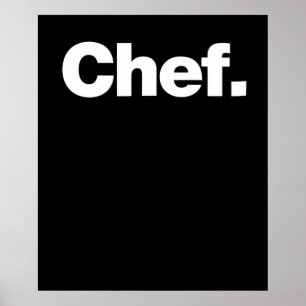 Poster Chef Citations amusantes à propos des cadeaux de