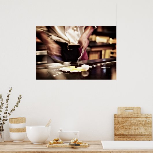 Poster Chef de fer (Cuisine)